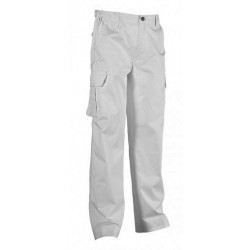 PANTALON AMBULANCIER BLANC