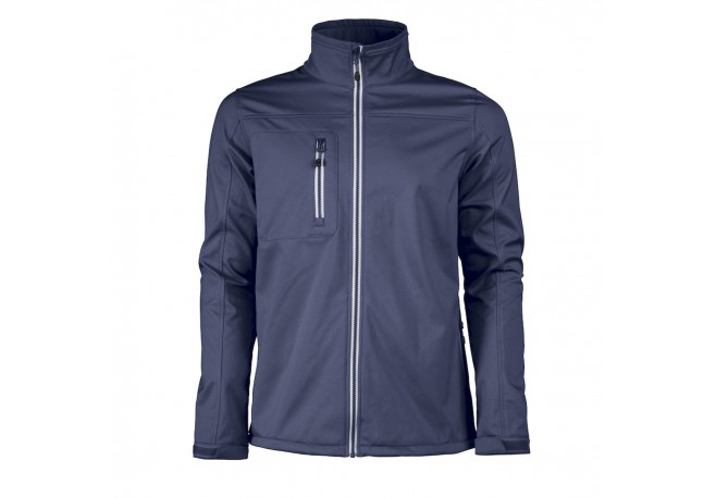 Veste softshell femme zip contrasté