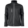 Veste softshell zip contrasté