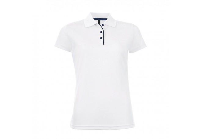 Polo respirant femme