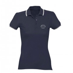 Polo femme avec liseré
