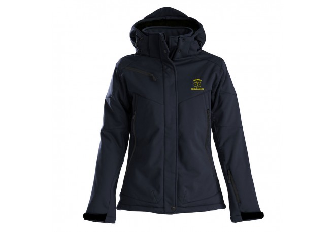 Blouson softshell femme matelassé