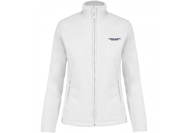 Veste polaire zippée femme