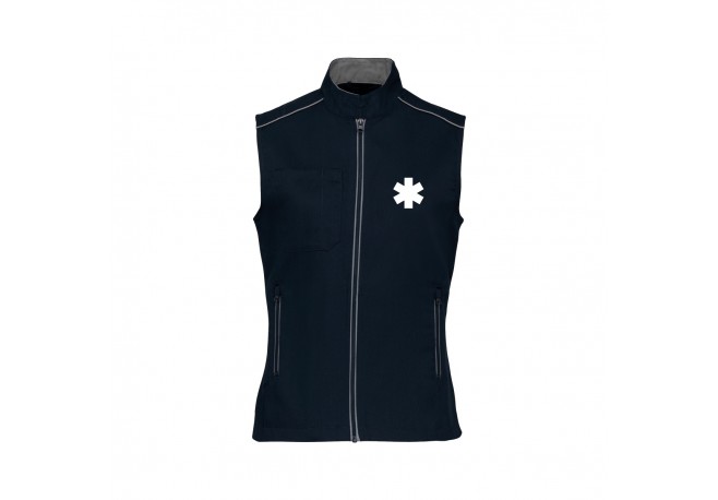 Gilet multipoches coupe femme