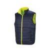 BODYWARMER MATELASSÉ REVERSIBLE HAUTE VISIBILITÉ