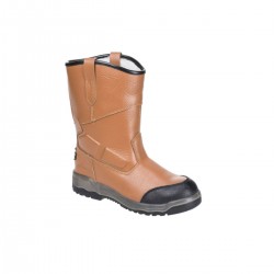 Bottes de sécurité Cuir - fourée à l'intérieur