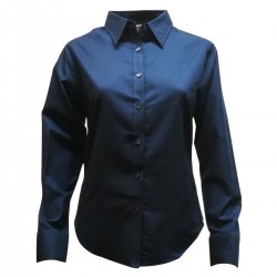 Chemise oxford femme manches longues